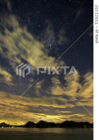 瀬戸内の星景 オリオン座 瀬戸内の星景 オリオン座 55921102
