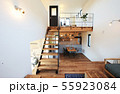 住宅　インテリア　階段 55923084