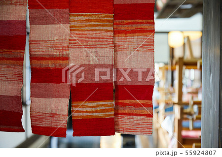 南部裂織ののれん 55924807