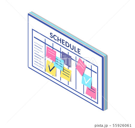 Schedule, Timetable of Company Workers Board Notes 55926061