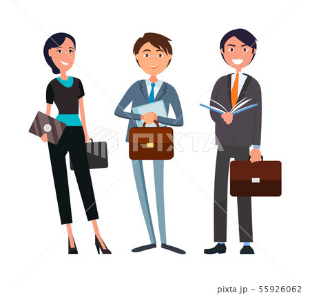 Business People at Partners Meeting Collaboration 55926062