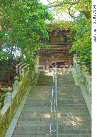 四国八十八カ所　太山寺　四天王門 55927904