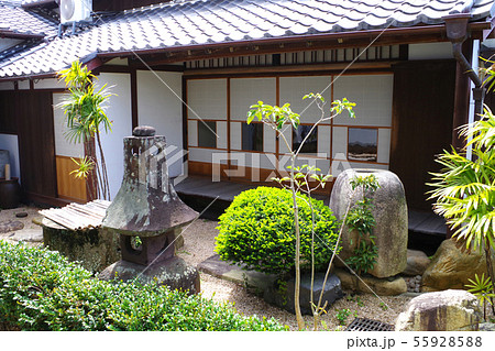 萩浜崎地区旧山村家住宅の庭園 萩浜崎地区旧山村家住宅の庭園 55928588