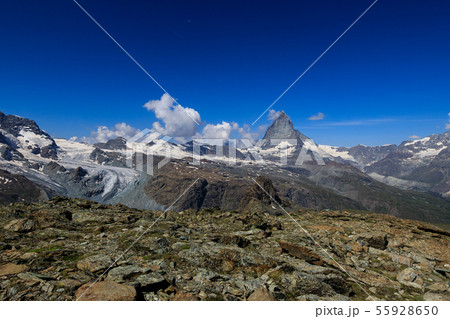 【スイス ゴルナーグラート鉄道】 マッターホルンと絶景 55928650