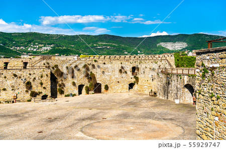 Castle of San Giusto in Trieste, Italy Castle of San Giusto in Trieste, Italy 55929747
