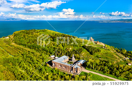 Surb Hakob Chapel and Sevanavank Monastery in Lake Sevan in Armenia Surb Hakob Chapel and Sevanavank Monastery in Lake Sevan in Armenia 55929975