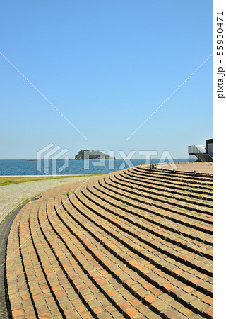 うみかぜ公園　猿島　横須賀市平成町の風景　日本 55930471
