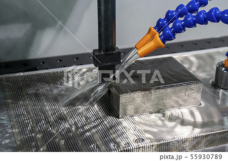 The EDM, Electrode Discharge Machine operation 55930789