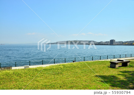 海辺つり公園 神奈川県横須賀市平成町の風景 日本 海辺つり公園 神奈川県横須賀市平成町の風景 日本 55930794