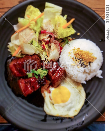 The Ramen food is a typical Japanese dish. The Ramen food is a typical Japanese dish. 55931831