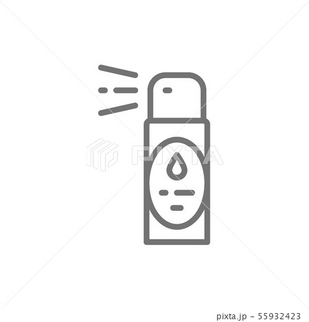 Vector air freshener, flavoring, aromatherapy line icon. 55932423