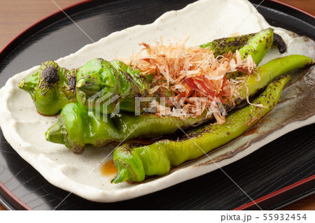 焼き万願寺とうがらし 焼き万願寺とうがらし 55932454