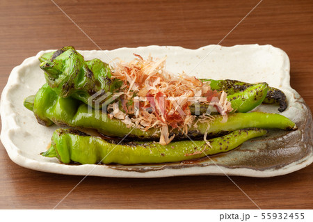 焼き万願寺とうがらし 焼き万願寺とうがらし 55932455