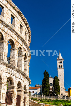 Roman Arena in Pula, Croatia Roman Arena in Pula, Croatia 55932947