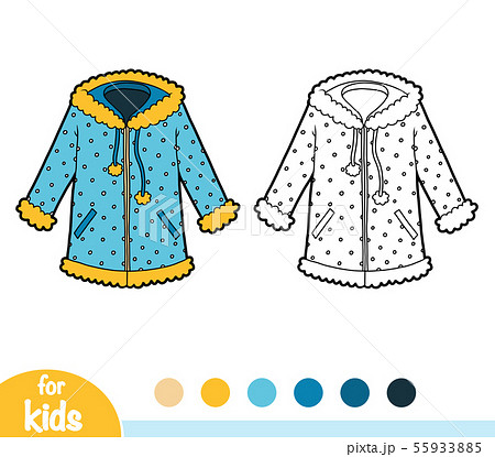 Coloring book, Women coat 55933885