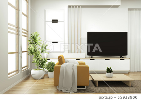 cabinet in zen modern empty room minimal designs 55933900