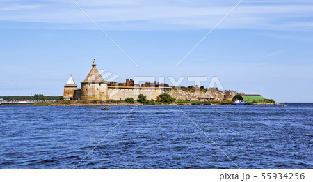 Fortress Oreshek. Shlisselburg. Russia 55934256