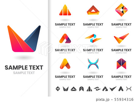 Modern Shape Vector for banner 55934316
