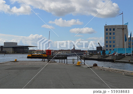 Denmark, Copenhagen, water front Denmark, Copenhagen, water front 55938683