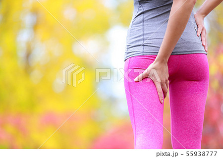 Sprain hamstring or cramps - Running sports injury 55938777