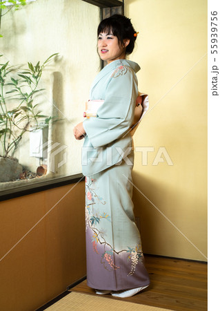 着物を着た女性 着物を着た女性 55939756