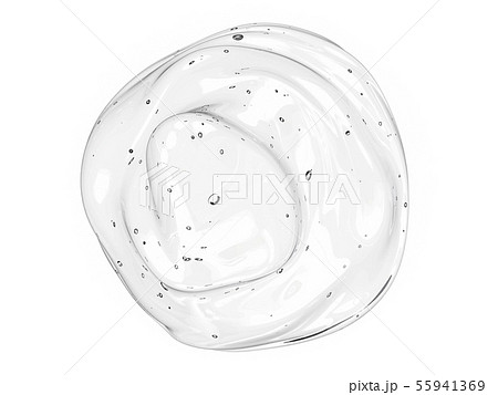 cosmetic gel isolated on white 55941369