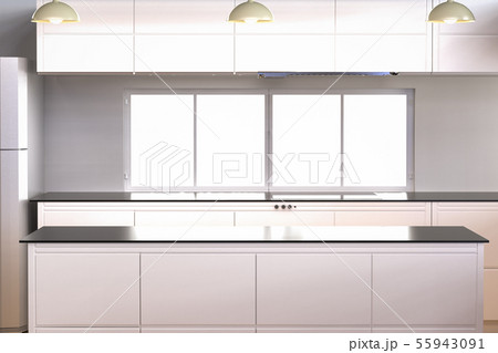 empty kitchen empty kitchen 55943091