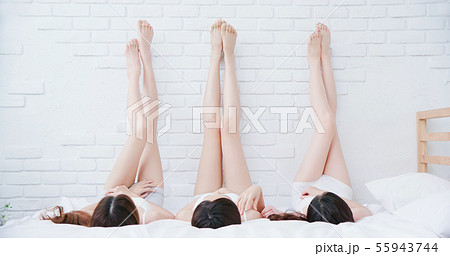 three sexy women legs three sexy women legs 55943744