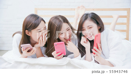 women share something and happy women share something and happy 55943746