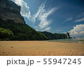mountain on  beach in Ao nang, Krabi, Thailand 55947245