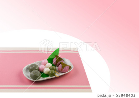 季節の団子（春） 55948403