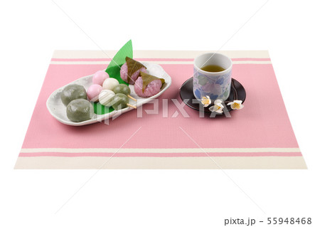 季節の団子(春) 季節の団子(春) 55948468