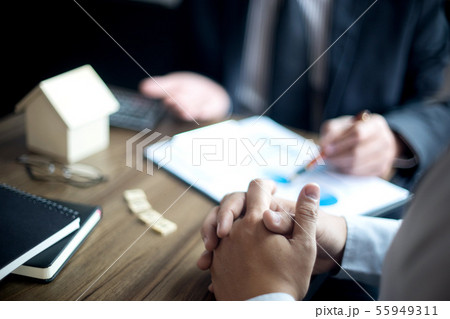 Office meeting Loan business finace Office meeting Loan business finace 55949311