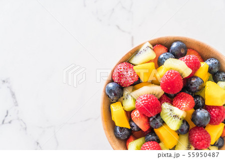 mixed fresh fruits (strawberry, raspberry, mixed fresh fruits (strawberry, raspberry, 55950487