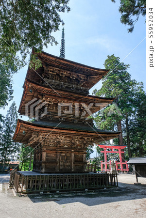 若一王子神社 （三重塔） 55952034