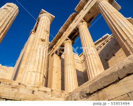 Columns of Propylaea gate, Acropolis, Athens 55955494