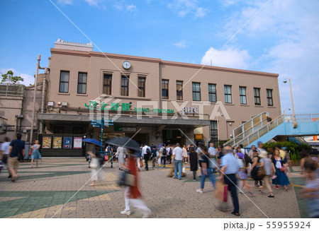 日本の東京都市景観 上野駅(広小路口)などを望む 日本の東京都市景観 上野駅(広小路口)などを望む 55955924