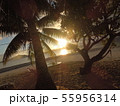 ジープ島の夕日 55956314