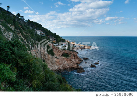 rocky sea shore 55958090