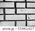 Black and white brick wall photo background 55961427
