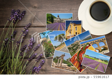 Travel to Provence concept Travel to Provence concept 55961617