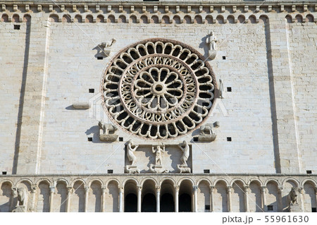 Closeup of Assisi Cathedral Closeup of Assisi Cathedral 55961630