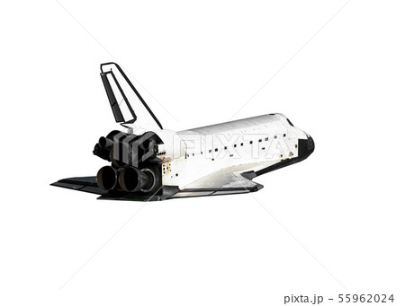Space shuttle isolated Space shuttle isolated 55962024