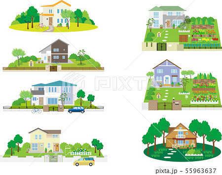 庭付き住宅セット 庭付き住宅セット 55963637