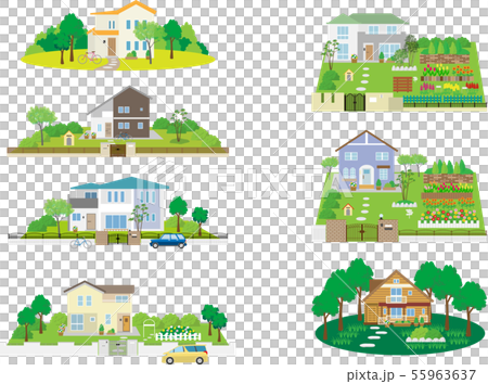 庭付き住宅セット 庭付き住宅セット 55963637