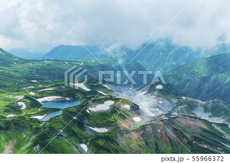 立山山頂から室堂 55966372