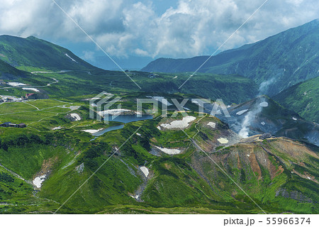 立山山頂から室堂 55966374