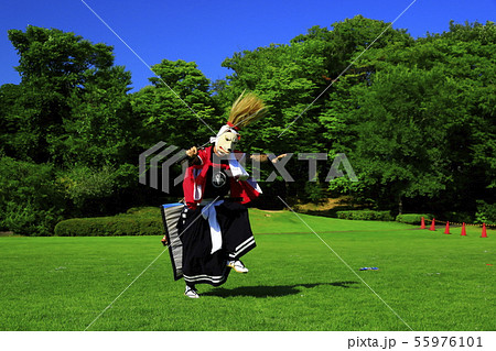 北上芸能まつり　鬼剣舞 55976101