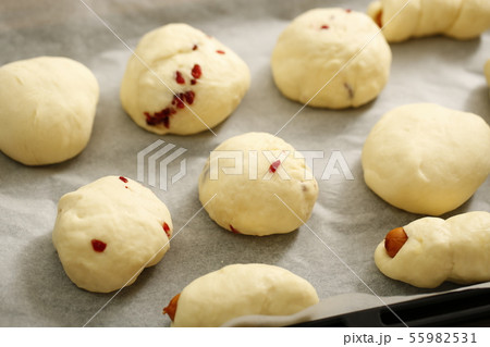 パン作り　趣味　休日 55982531