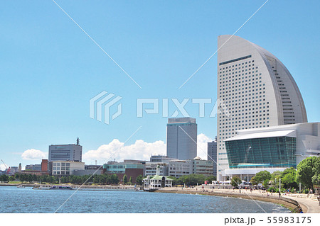 海岸から見たみなとみらい 海岸から見たみなとみらい 55983175